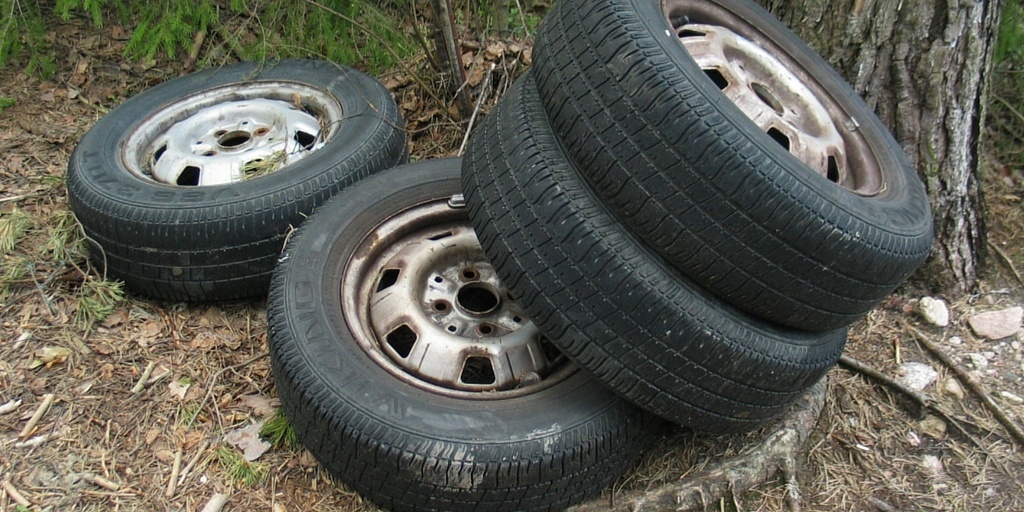 Get rid of tires in your yard.
