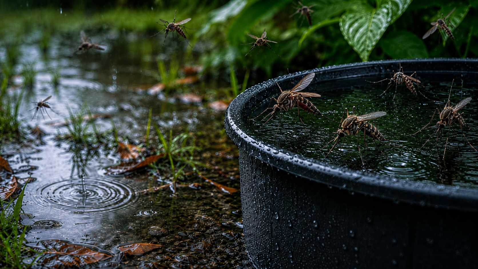 Why Are There So Many Mosquitos After It Rains? - Featured Image